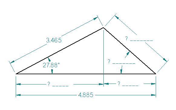 Oblique Triangles solved with Right Triangles